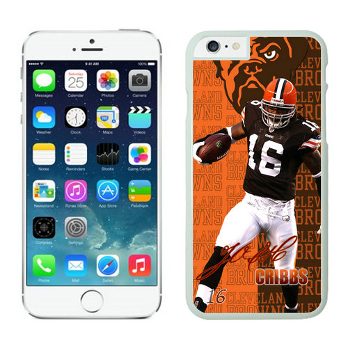 Cleveland Browns iPhone 6 Cases White14 - Click Image to Close