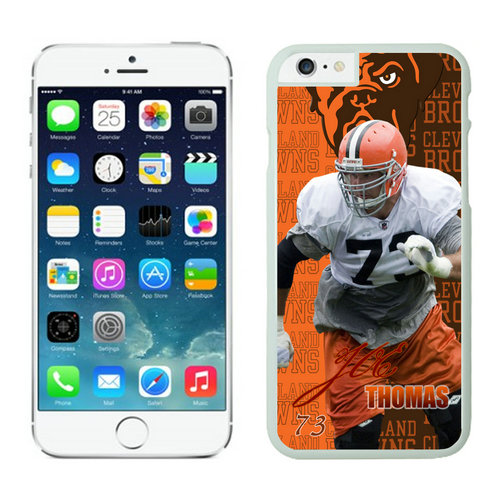 Cleveland Browns Iphone 6 Plus Cases White20 - Click Image to Close