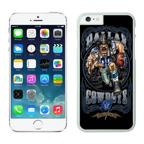 Dallas Cowboys iPhone 6 Cases White - Click Image to Close