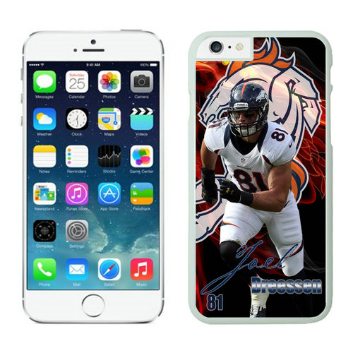 Denver Broncos iPhone 6 Cases White3 - Click Image to Close