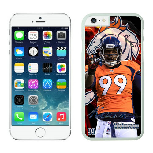 Denver Broncos Iphone 6 Plus Cases White6