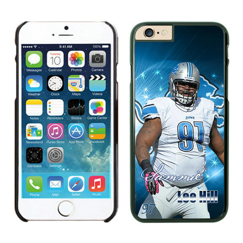 Detroit Lions iPhone 6 Cases Black6