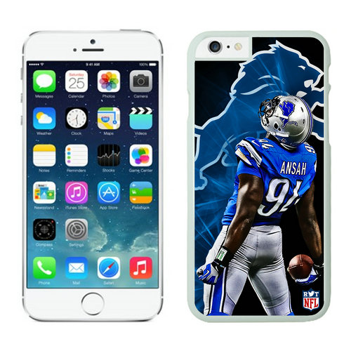 Detroit Lions Iphone 6 Plus Cases White2