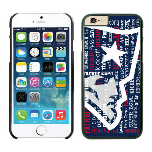 New England Patriots iPhone 6 Cases Black32