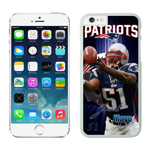 New England Patriots iPhone 6 Cases White18