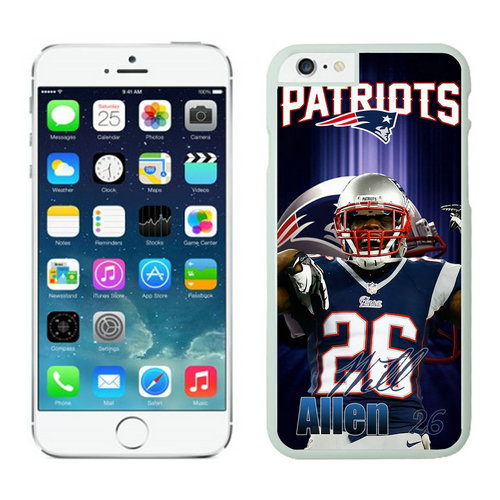 New England Patriots iPhone 6 Cases White26
