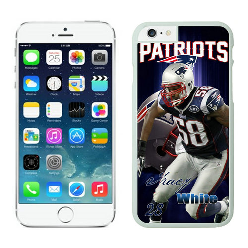New England Patriots Iphone 6 Plus Cases White27