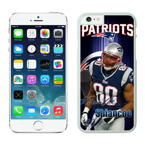 New England Patriots iPhone 6 Cases White30