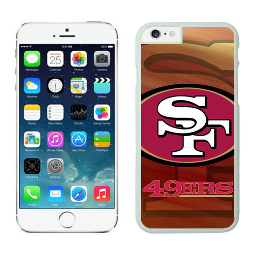 San Francisco 49ers iPhone 6 Cases White10 - Click Image to Close