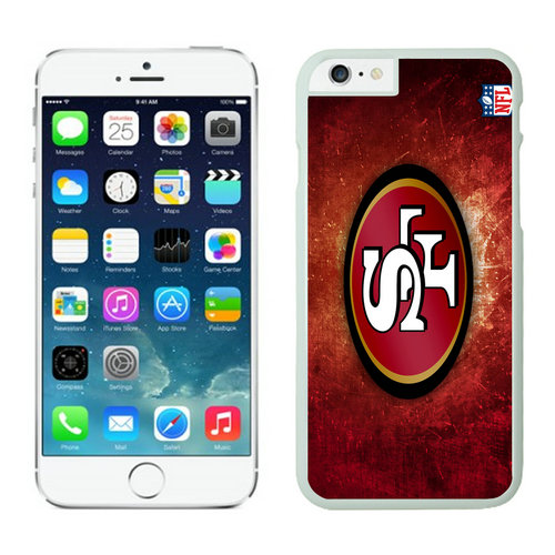 San Francisco 49ers iPhone 6 Cases White9 - Click Image to Close