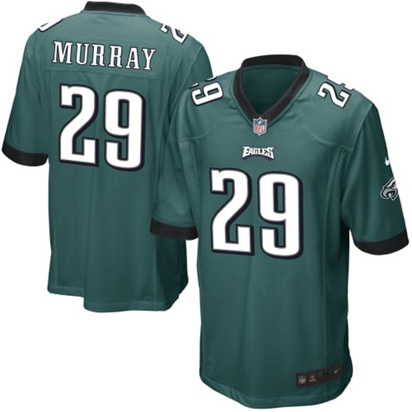 Nike Eagles 29 DeMarco Murray Green Youth Game Jersey