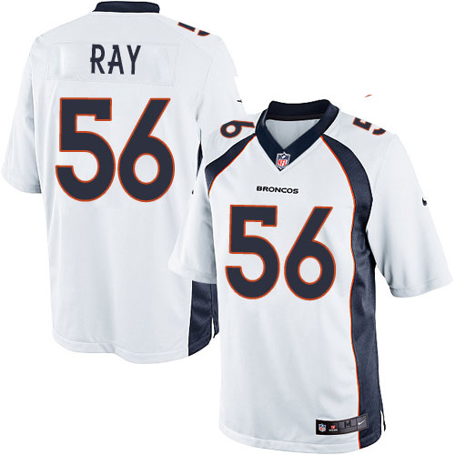 Nike Broncos 56 Shane Ray White Elite Jersey
