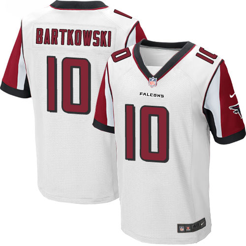 Nike Falcons 10 Steve Bartkowski White Elite Jersey Nike Falcons 10 Steve Bartkowski White Elite Jersey