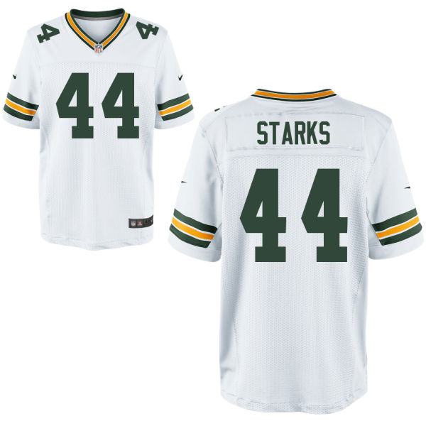 Nike Packers 44 James Starks White Elite Jersey