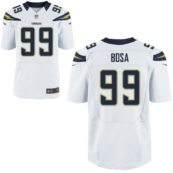 Nike Chargers 99 Joey Bosa White Elite Jersey - Click Image to Close