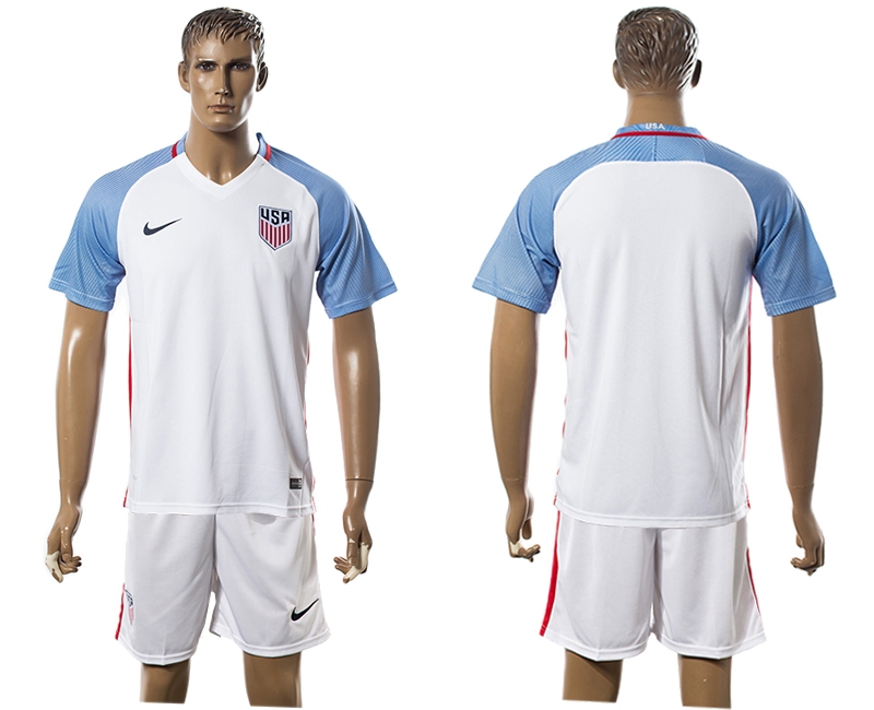 2016-17 USA Home Soccer Jersey