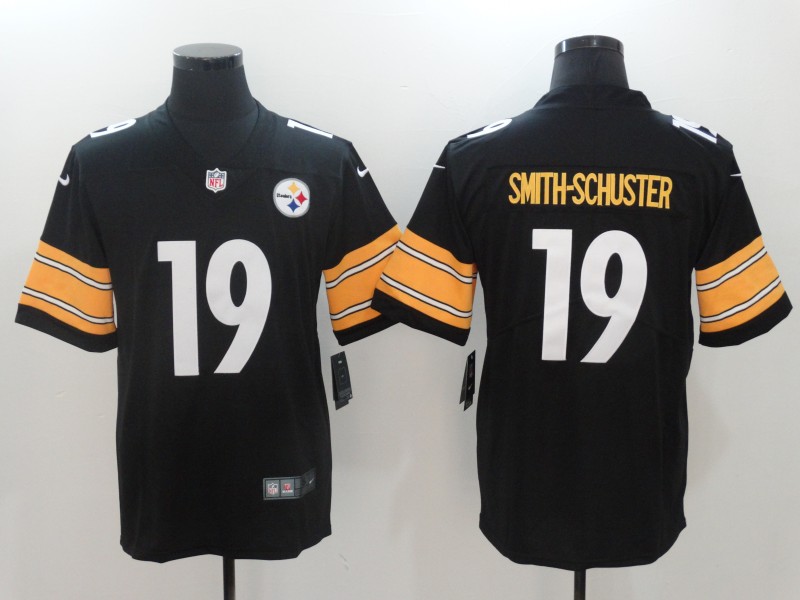 Nike Steelers 19 JuJu Smith-Schuster Black Youth Vapor Untouchable Player Limited Jersey