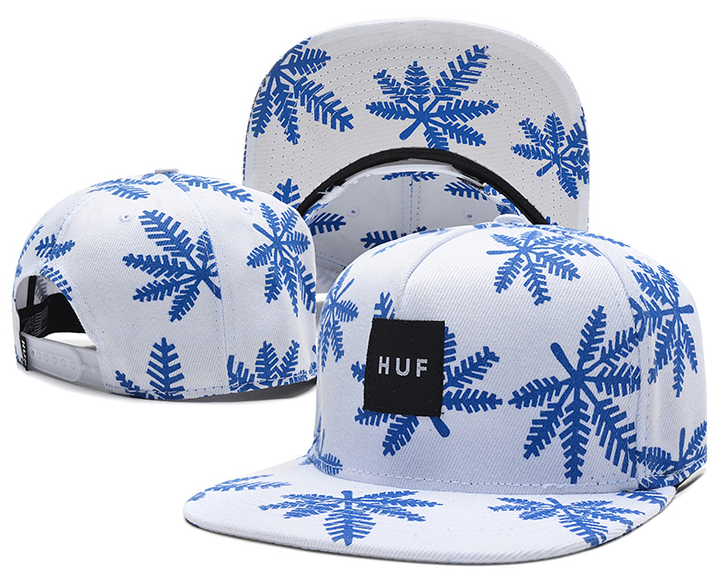 Huf White Fashion Snapback Adjustable Hat SG