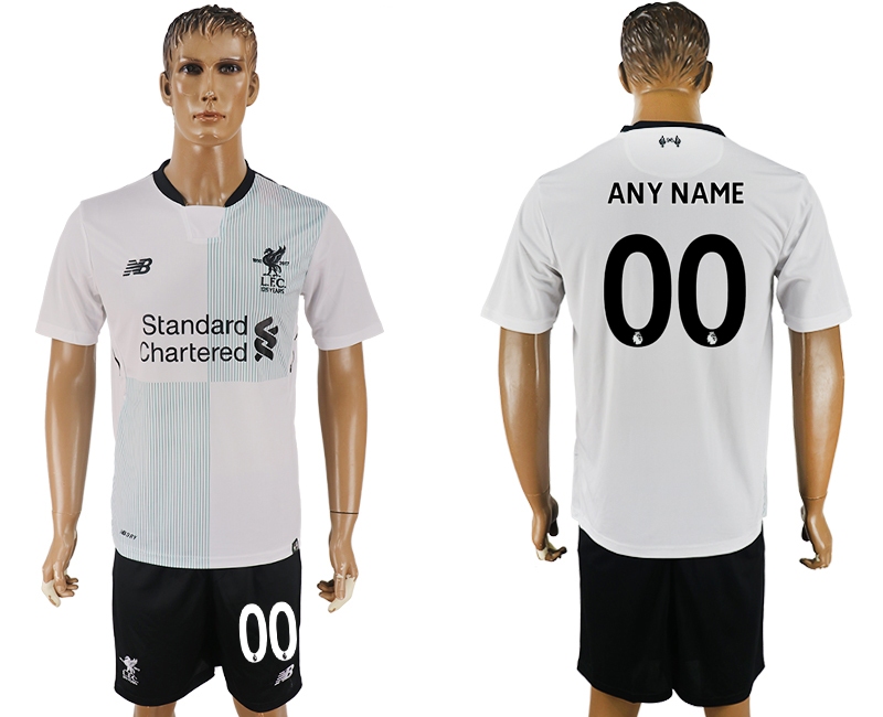 2017-18 Liverpool Away Customized Soccer Jersey