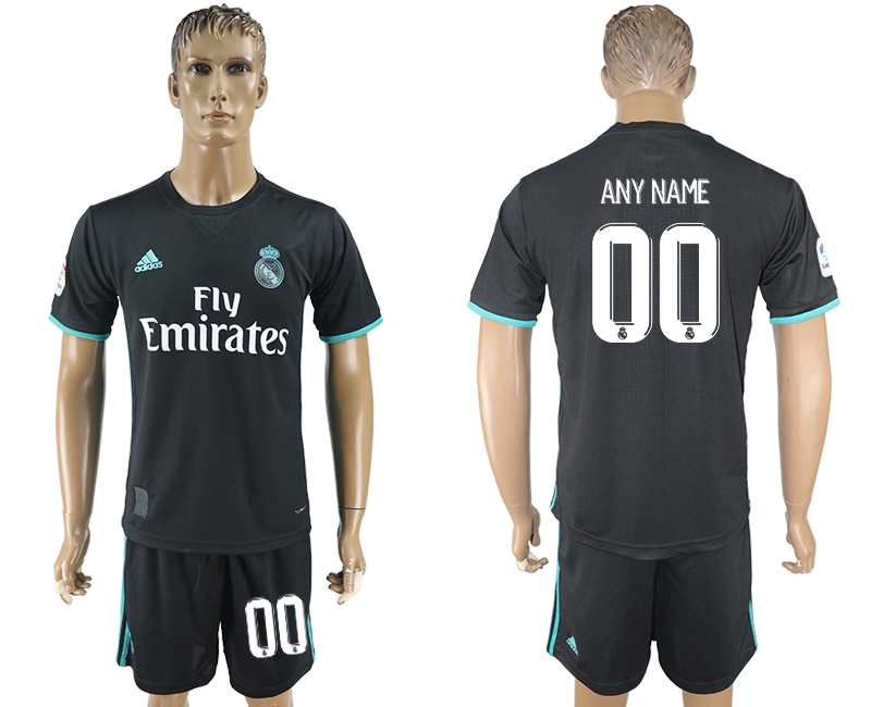 2017-18 Real Madrid Away Customized Soccer Jersey