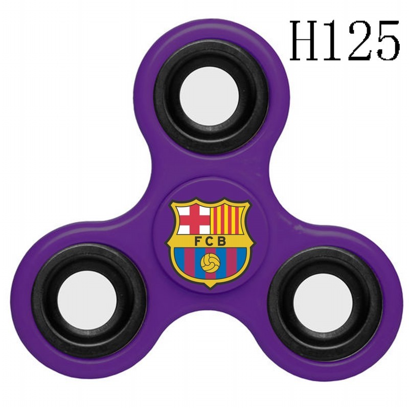 Barcelona Team Logo Purple 3 Way Fidget Spinner