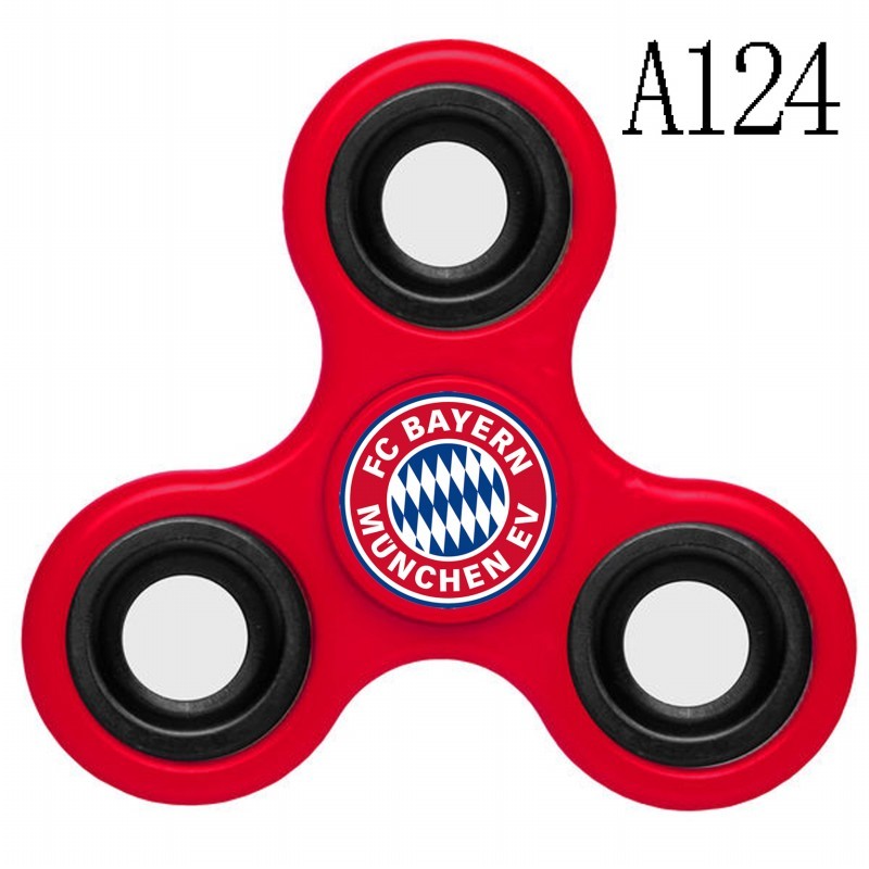 Bayern Munich Team Logo Red 3 Way Fidget Spinner