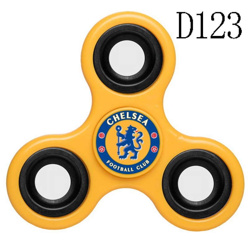 Chelsea Team Logo Yellow 3 Way Fidget Spinner