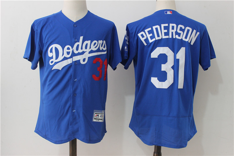 Dodgers 31 Joc Pederson Blue Flexbase Jersey