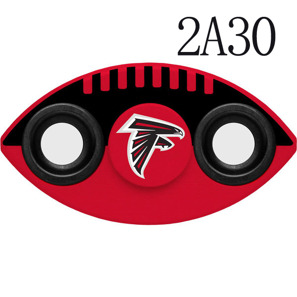 Falcons Team Logo Red 2 Way Fidget Spinner