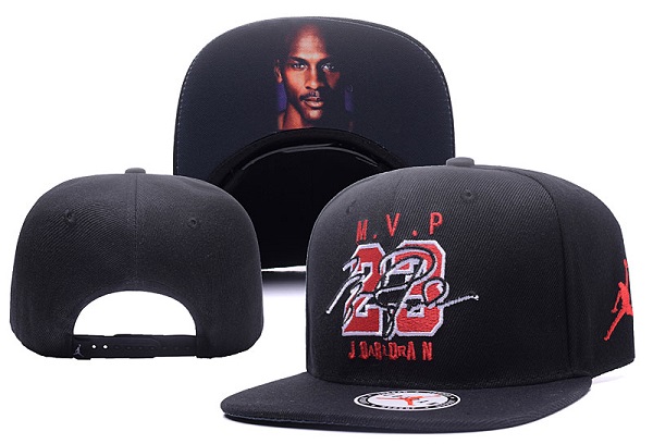 Air Jordan 23 MVP Black Fashion Adjustable Hat