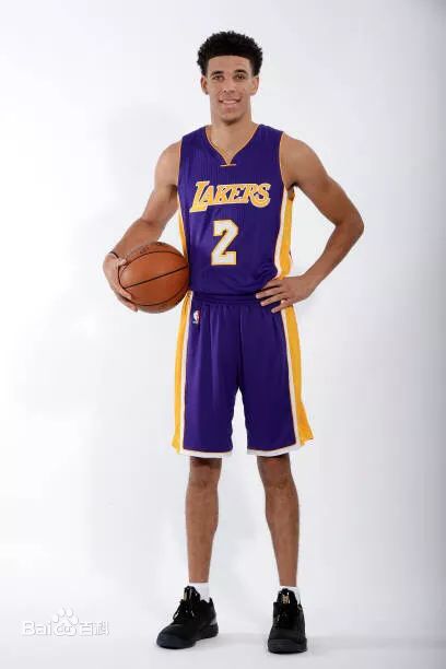 Lakers 2 Lonzo Ball Purple Swingman Jersey(With Shorts)