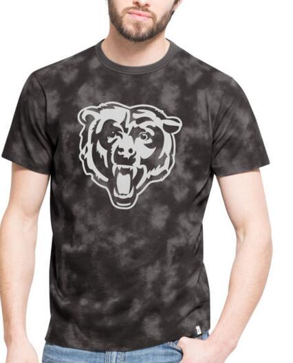 Chicago Bears '47 Blackstone Men's T Shirt Black