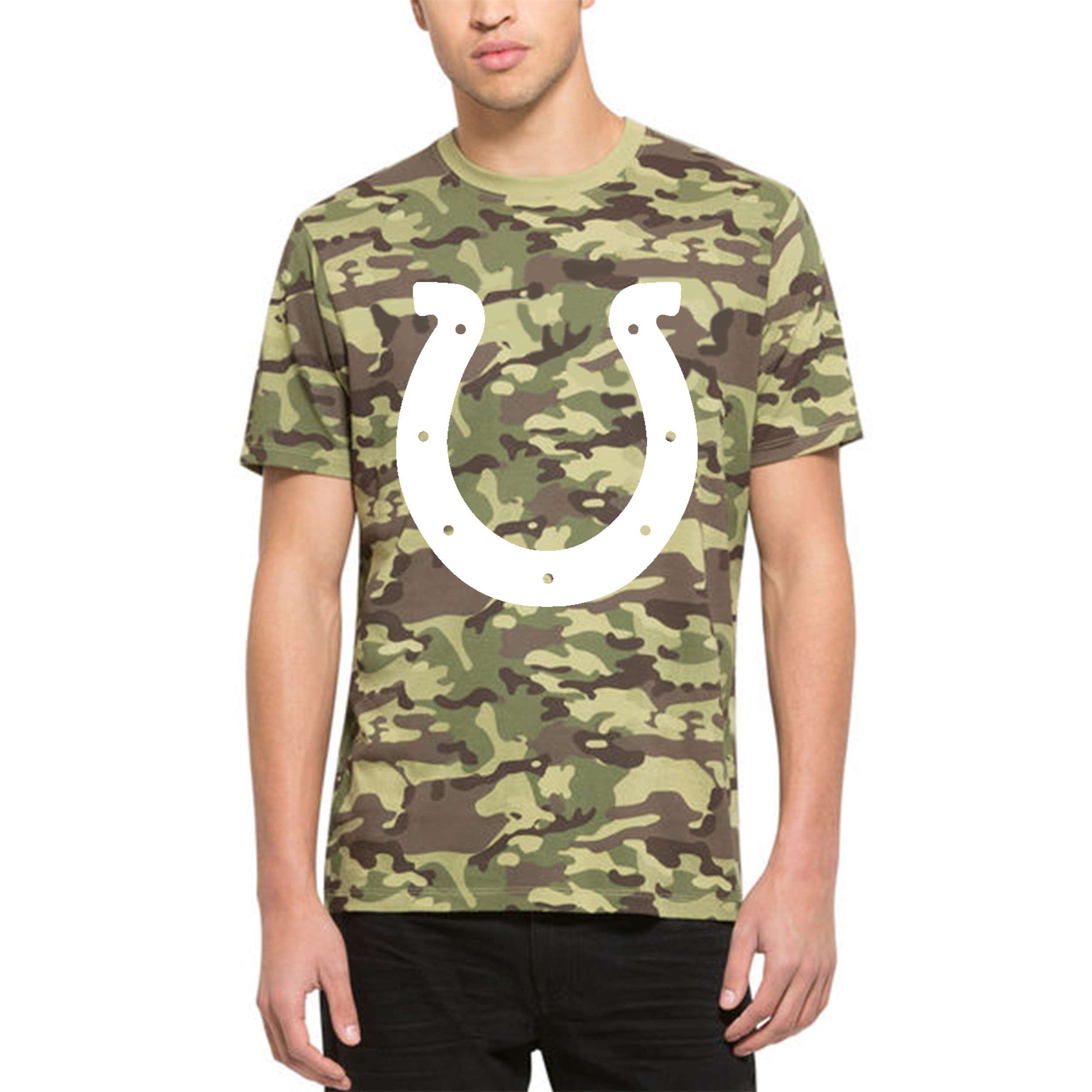 Indianapolis Colts '47 Alpha Men's T Shirt Camo