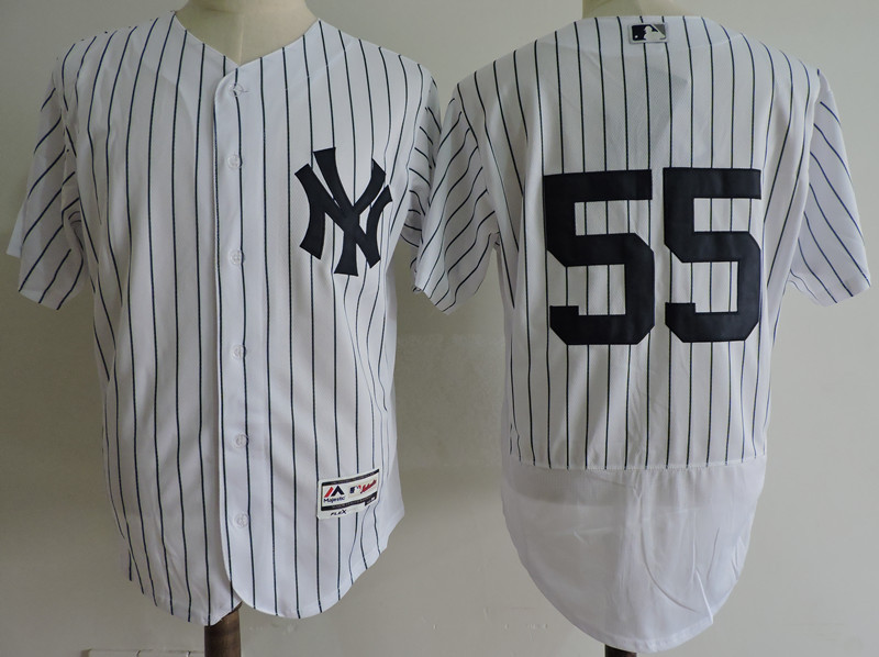 Yankees 55 Sonny Gray White Flexbase Jersey - Click Image to Close