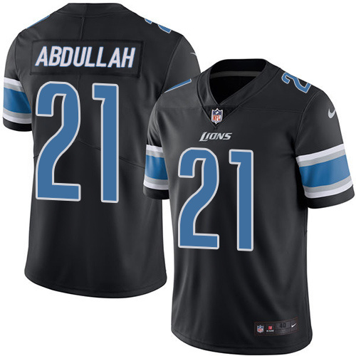 Nike Lions 21 Abdullah Ameer Black Youth Color Rush Limited Jersey