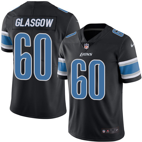 Nike Lions 60 Glasgow Graham Black Youth Color Rush Limited Jersey