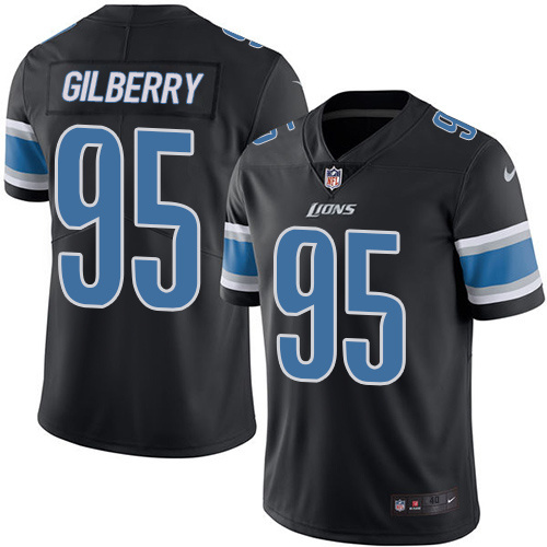 Nike Lions 95 Bryant Armonty Black Youth Color Rush Limited Jersey - Click Image to Close