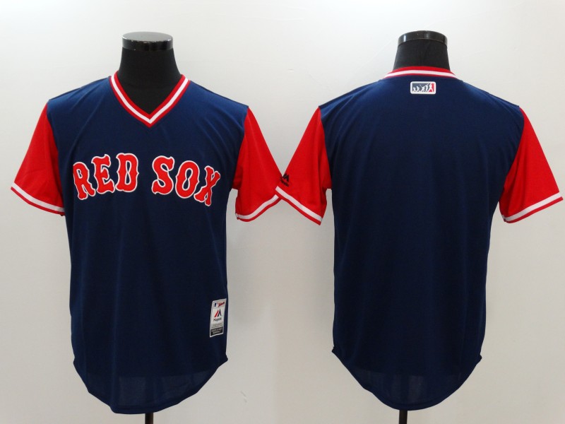 Red Sox Majestic Navy 2017 Players Weekend Team Jersey