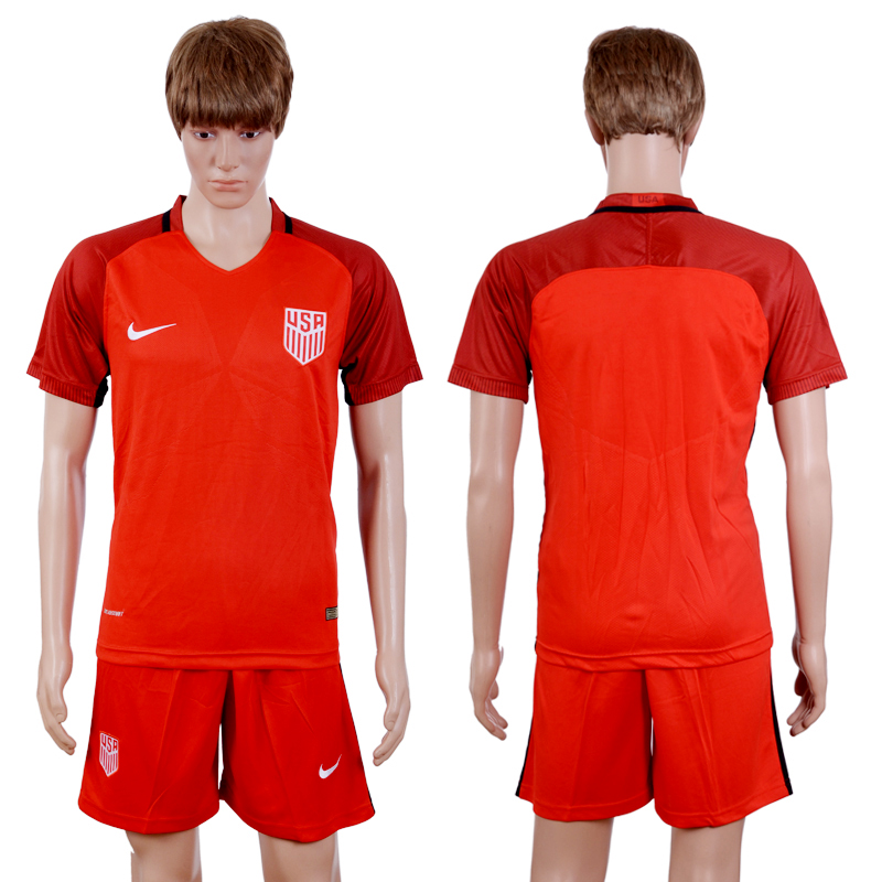2017-18 USA Away Soccer Jersey
