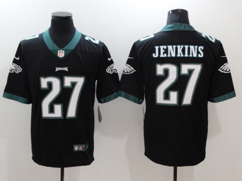 Nike Eagles 27 Malcolm Jenkins Black Youth Vapor Untouchable Player Limited Jersey