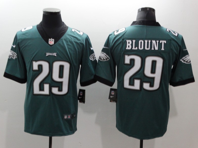 Nike Eagles 29 LeGarrette Blount Green Youth Vapor Untouchable Player Limited Jersey
