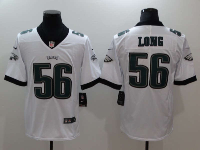 Nike Eagles 56 Chris Long White Youth Vapor Untouchable Player Limited Jersey