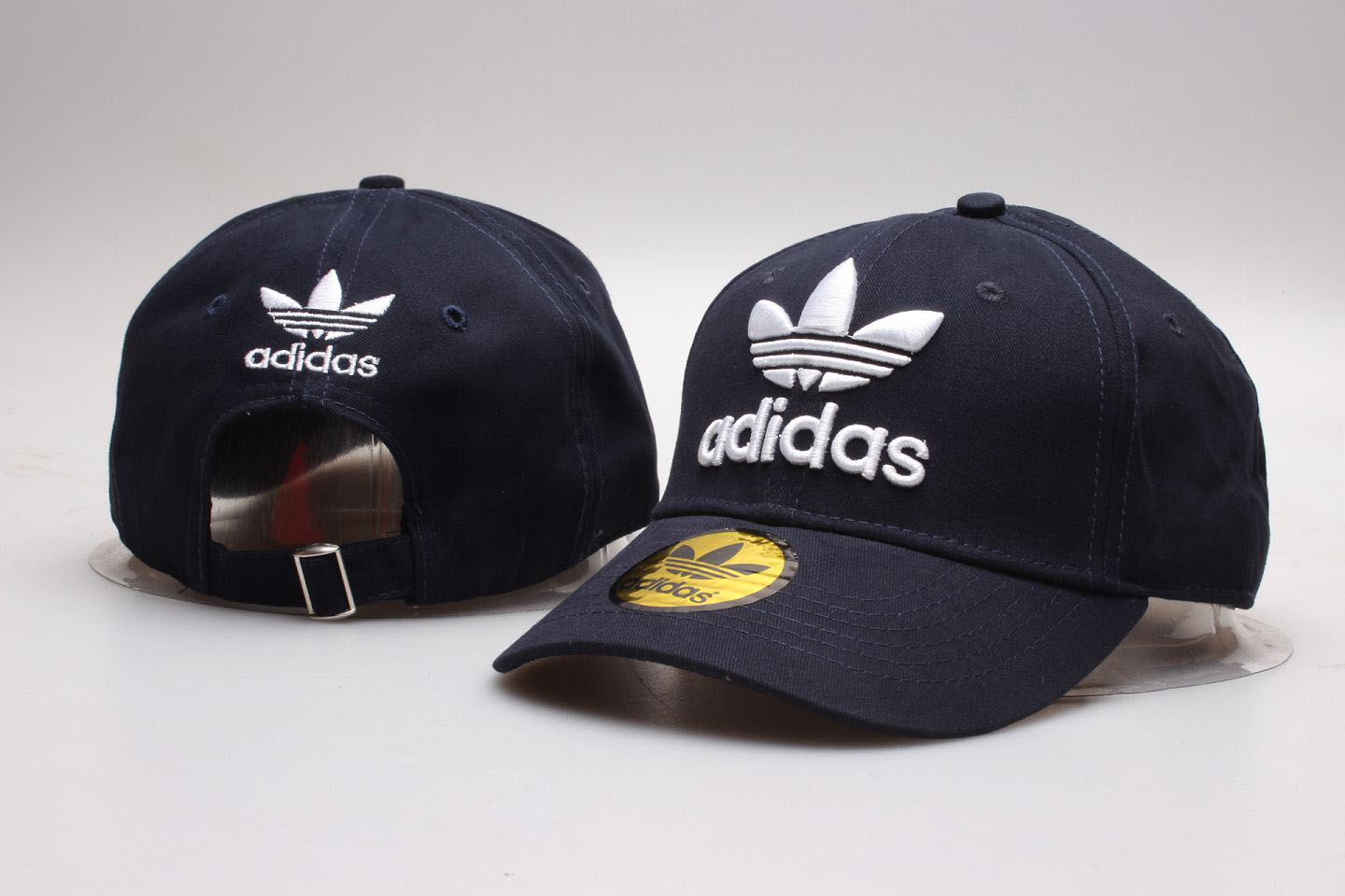 Adidas Fresh Logo Navy Peaked Adjustable Hat YP