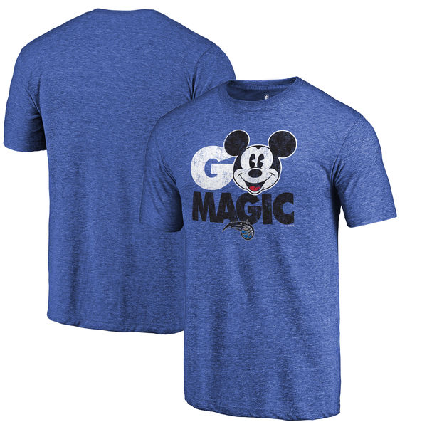 Orlando Magic Fanatics Branded Royal Disney Rally Cry Tri-Blend T-Shirt