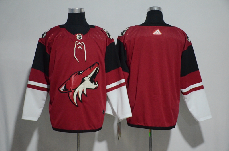 Coyotes Blank Red Adidas Jersey