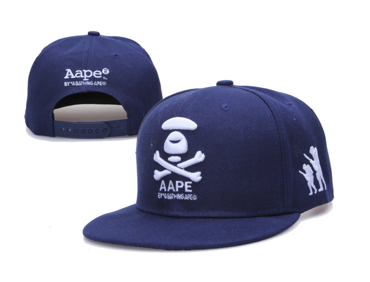 AAPE By A Bathing Ape Apunvs Navy Adjustbable Hat