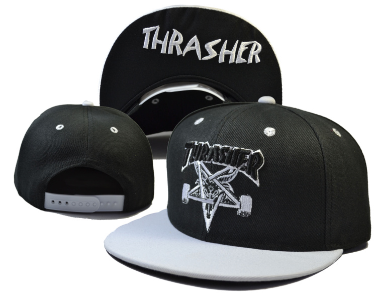 Thrasher Skategoat Black Fashion Adjustable Hat LH