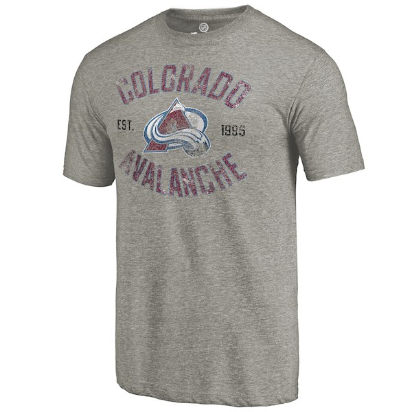 Rinkside Colorado Avalanche GrayHeritage Tri Blend T-Shirt