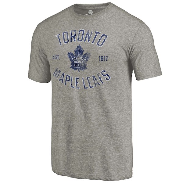 Rinkside Toronto Maple Leafs GrayHeritage Tri Blend T-Shirt