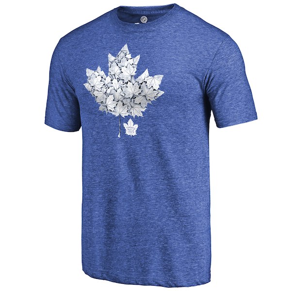 Toronto Maple Leafs Fanatics Branded Royal Hometown Collection Leafs Tri Blend T-Shirt